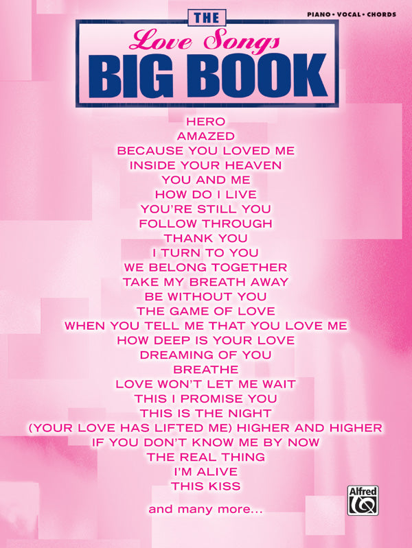 The Love Songs Big Book Cover Image