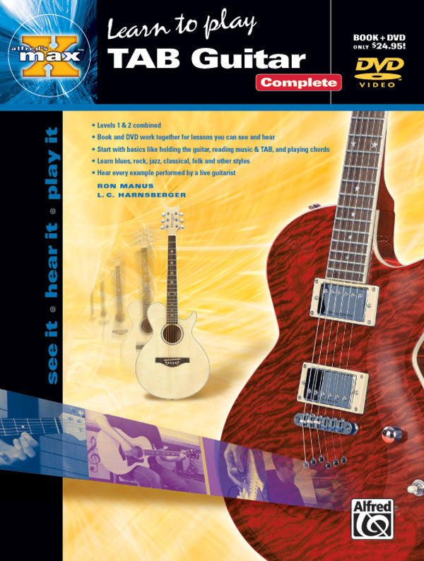Alfred's MAX™ TAB Guitar, Complete Cover Image