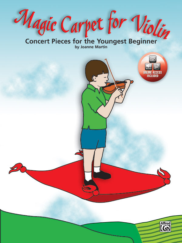 Magic Carpet for Violin: Concert Pieces for the Youngest Beginners Sheet Music Preview