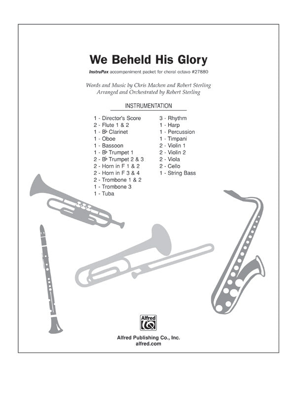 We Beheld His Glory Cover Image