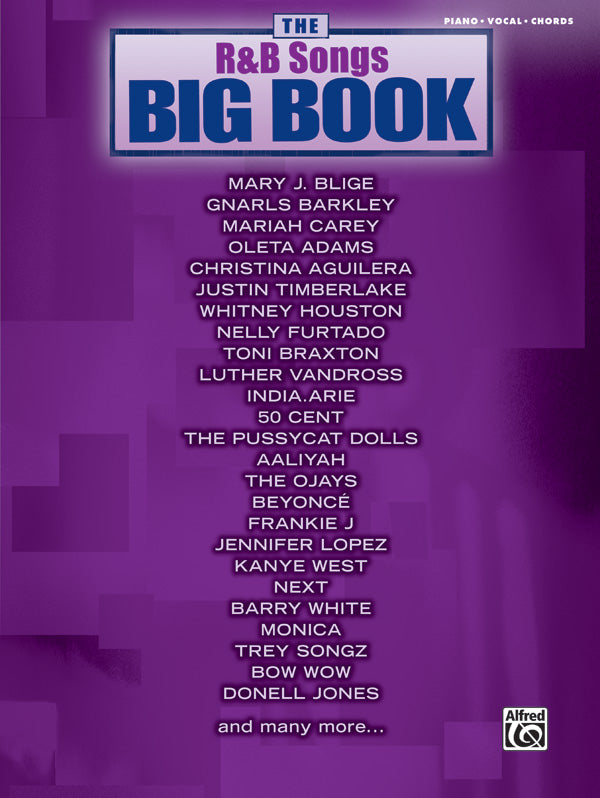 The R&B Songs Big Book Cover Image