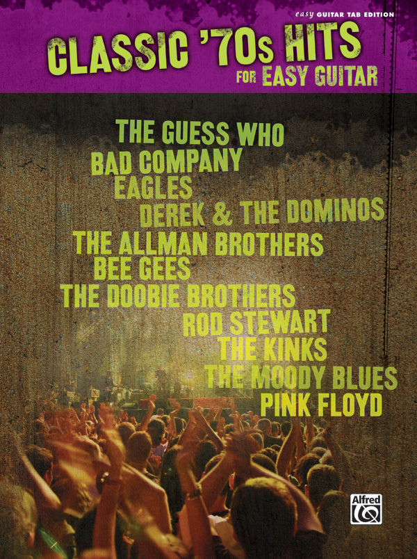 Classic '70s Hits for Easy Guitar Cover Image