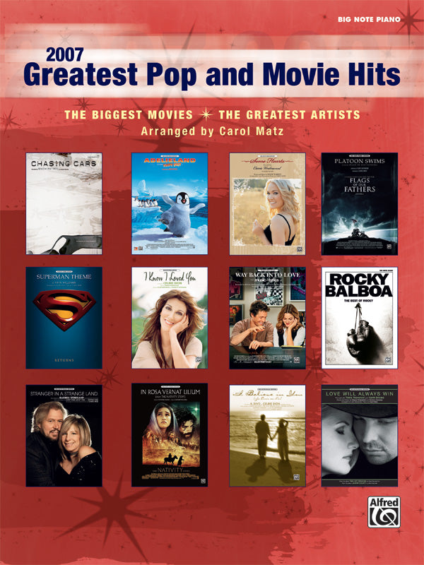 2007 Greatest Pop and Movie Hits Cover Image