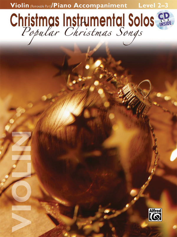 Christmas Instrumental Solos: Popular Christmas Songs for Strings Cover Image
