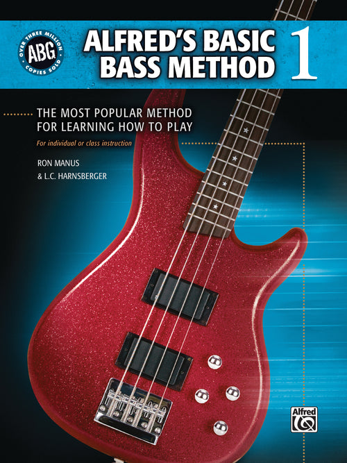 Alfred's Basic Bass Method 1 Cover Image