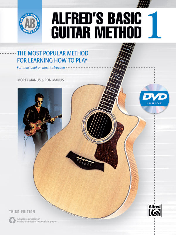 Alfred's Basic Guitar Method 1 (Third Edition) Cover Image