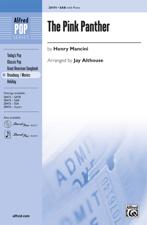 The Pink Panther Sheet Music Preview