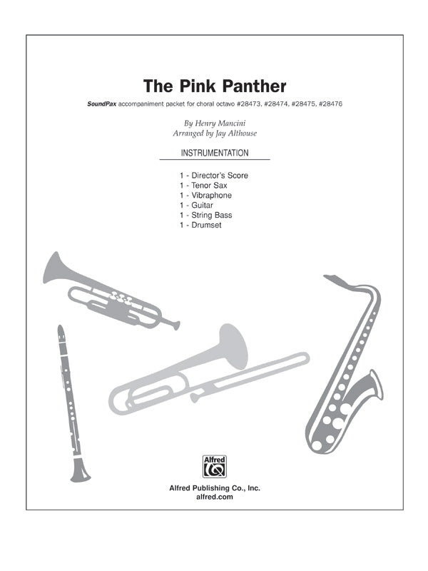 The Pink Panther: String Bass Sheet Music Preview
