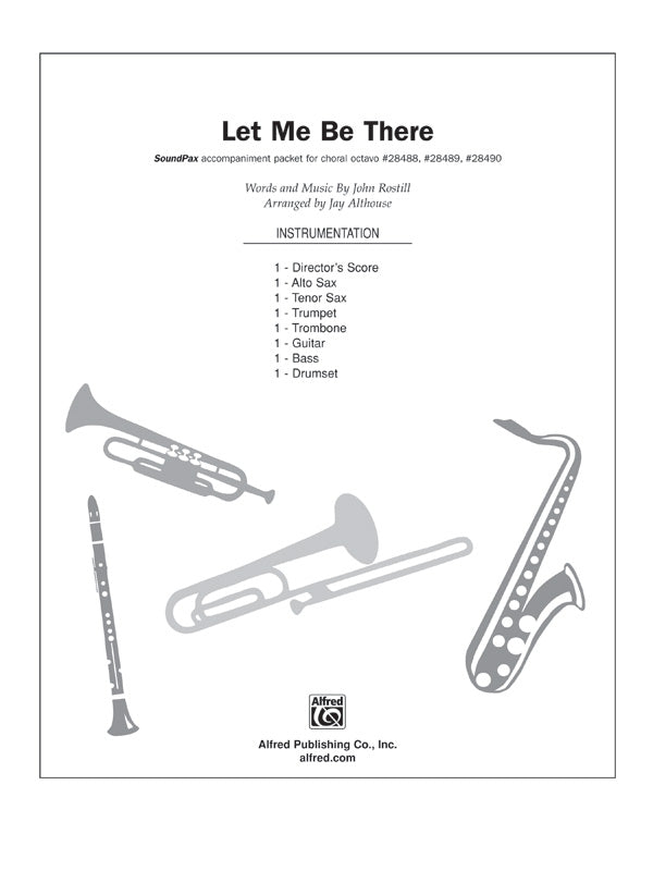 Let Me Be There: 1st B-flat Trumpet Sheet Music Preview