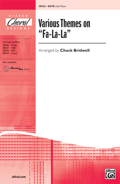 Various Themes on "Fa-La-La" Sheet Music Preview