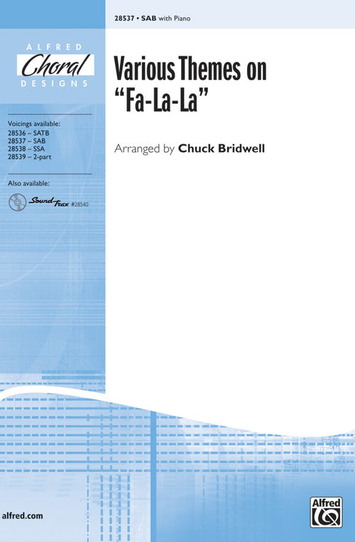 Various Themes on "Fa-La-La" Sheet Music Preview