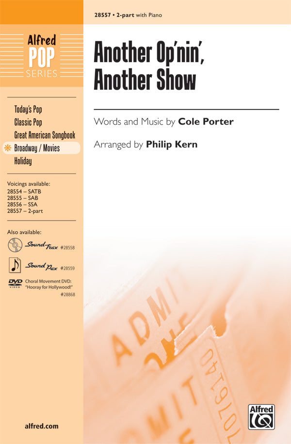 Another Op'nin', Another Show Cover Image