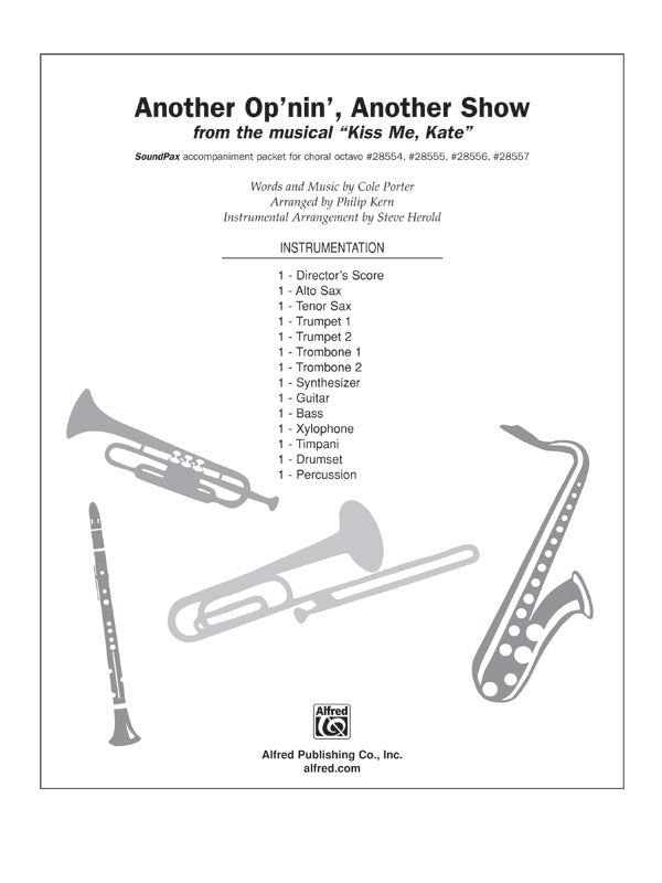 Another Op'nin', Another Show: 2nd Trombone Sheet Music Preview