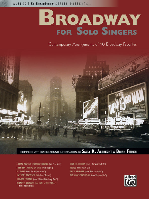 Broadway for Solo Singers Cover Image