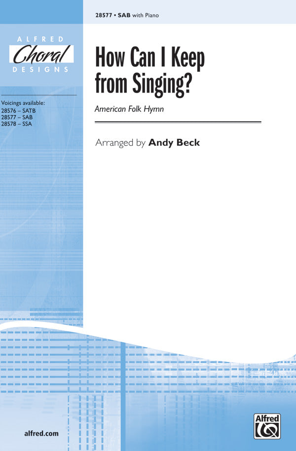 How Can I Keep from Singing? Cover Image