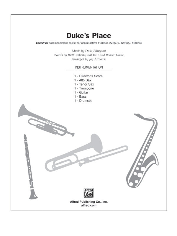 Duke's Place: Drums Sheet Music Preview