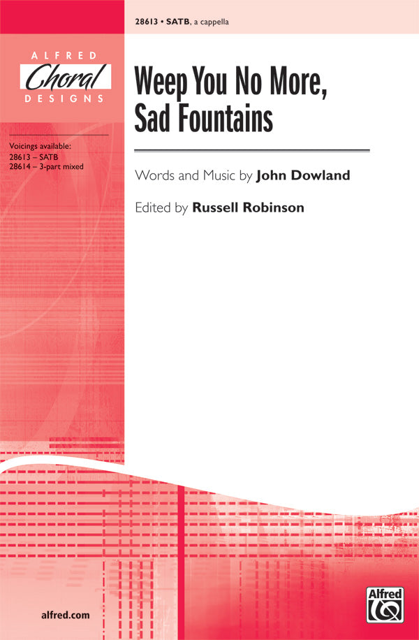 Weep You No More, Sad Fountains Cover Image