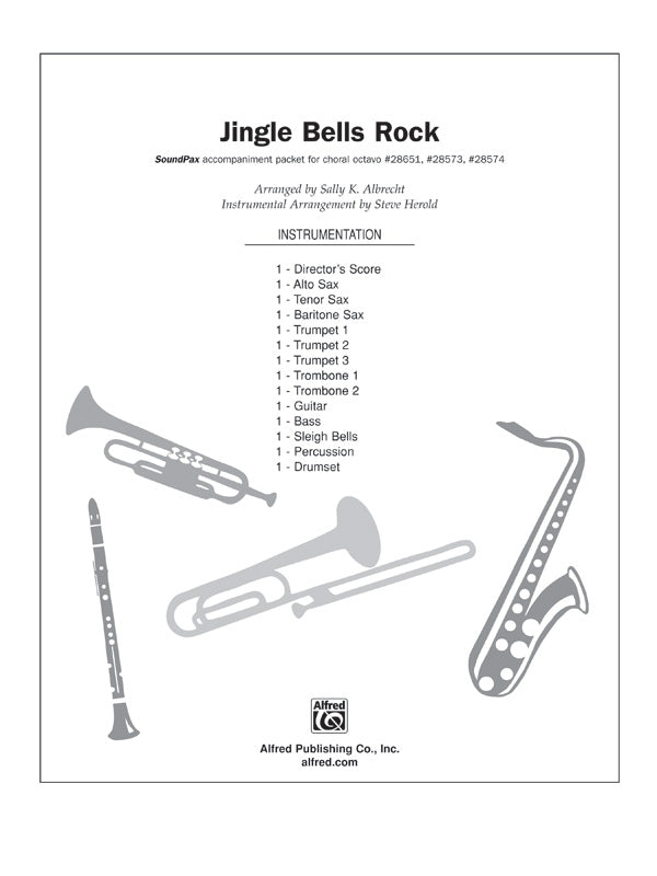 Jingle Bells Rock! (A Medley): 2nd Percussion Sheet Music Preview