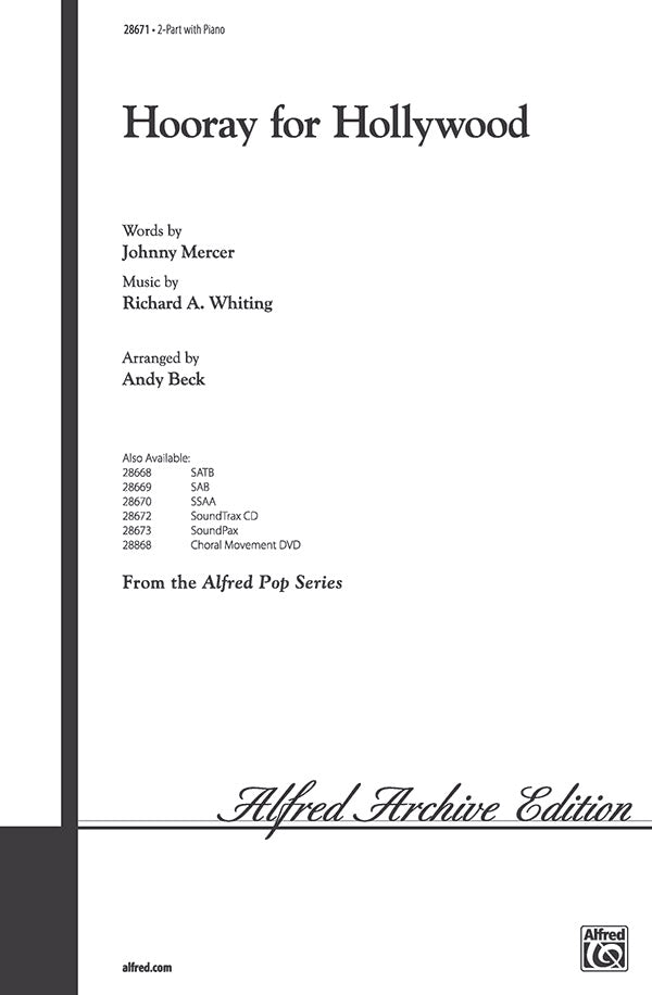 Hooray for Hollywood Sheet Music Preview