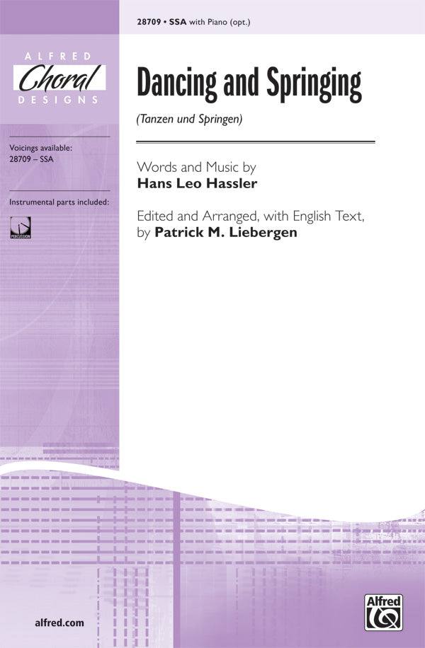 Dancing and Springing (Tanzen und Springen) Sheet Music Preview