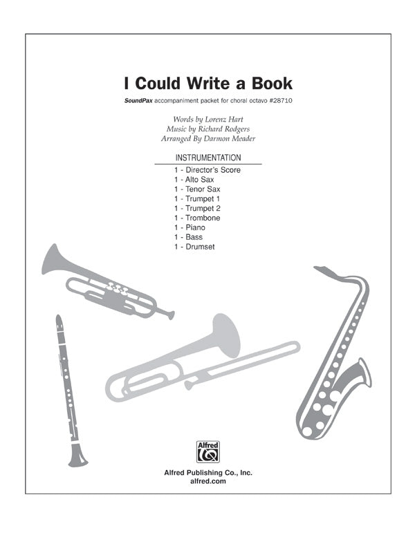 I Could Write a Book: 2nd B-flat Trumpet Sheet Music Preview