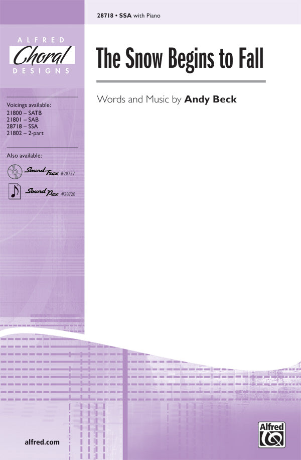 The Snow Begins to Fall Sheet Music Preview