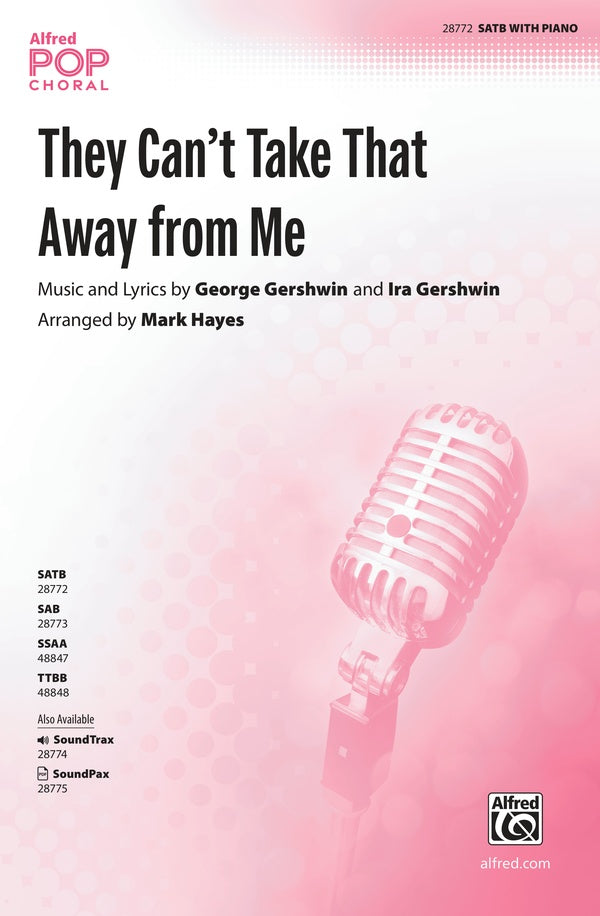 They Can't Take That Away from Me Sheet Music Preview