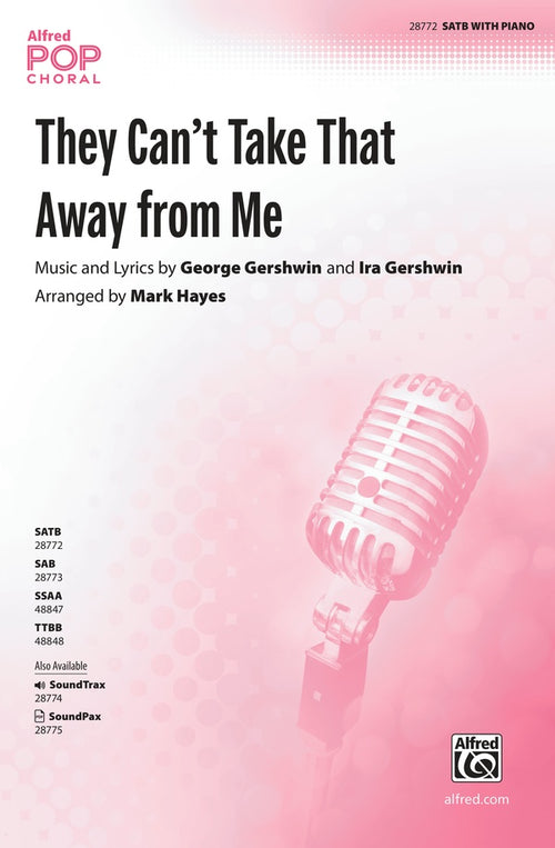 They Can't Take That Away from Me Sheet Music Preview