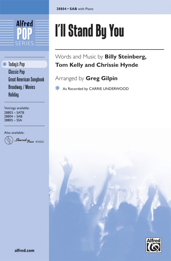 I'll Stand by You Sheet Music Preview