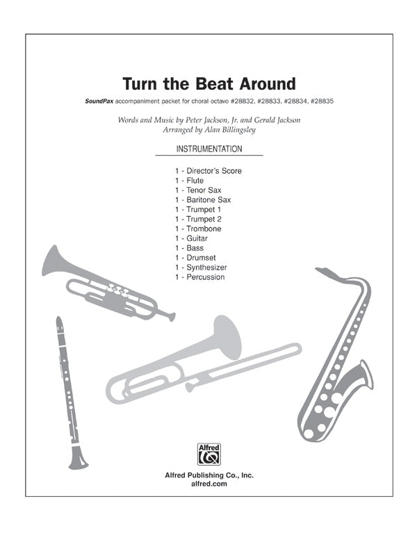 Turn the Beat Around: 1st Trombone Sheet Music Preview