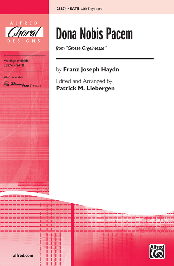 Dona Nobis Pacem (from <i>Grosse Orgelmesse</i>) Sheet Music Preview