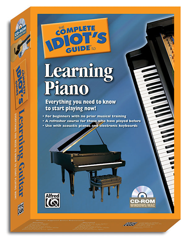 The Complete Idiot's Guide to Learning Piano Cover Image