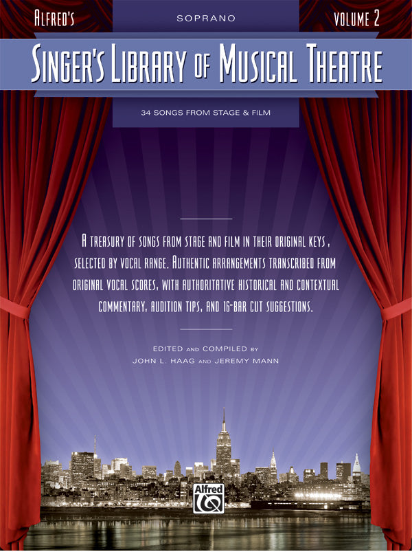 Singer's Library of Musical Theatre, Vol. 2 Cover Image