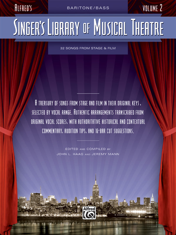 Singer's Library of Musical Theatre, Vol. 2 Cover Image
