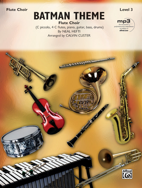 Batman Theme (from the Original TV Series): Drums Sheet Music Preview