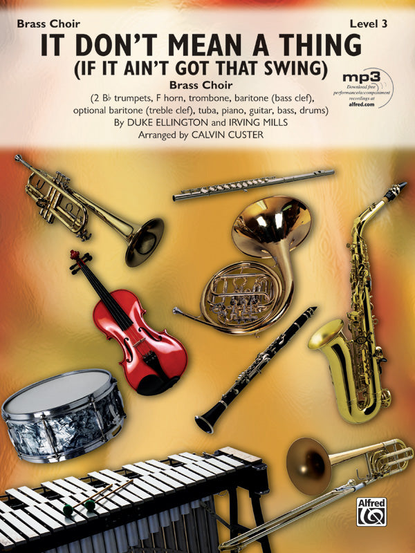 It Don't Mean a Thing (If It Ain't Got That Swing): Piano Accompaniment Sheet Music Preview