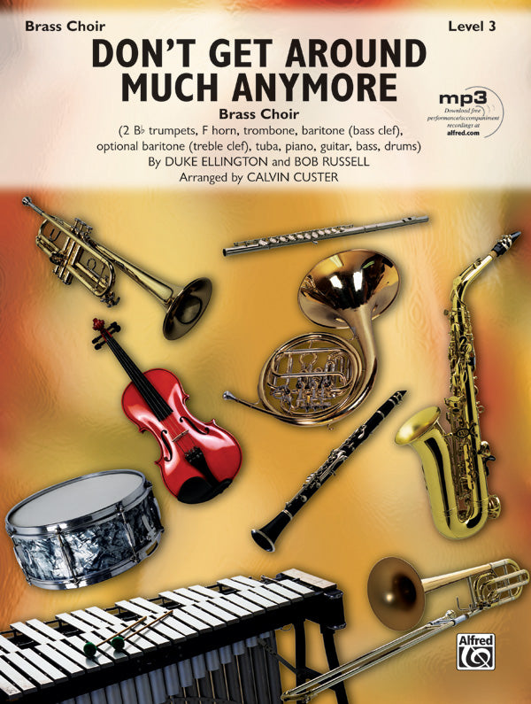 Don't Get Around Much Anymore: Baritone T.C. Sheet Music Preview