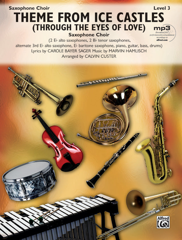 Ice Castles, Theme from (Through the Eyes of Love): Piano Accompaniment Sheet Music Preview