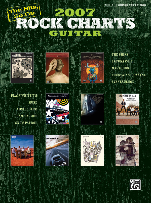 Rock Charts Guitar 2007: The Hits, So Far... Cover Image
