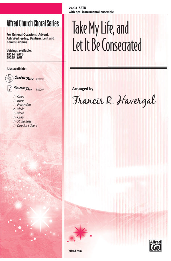 Take My Life, and Let It Be Consecrated Cover Image