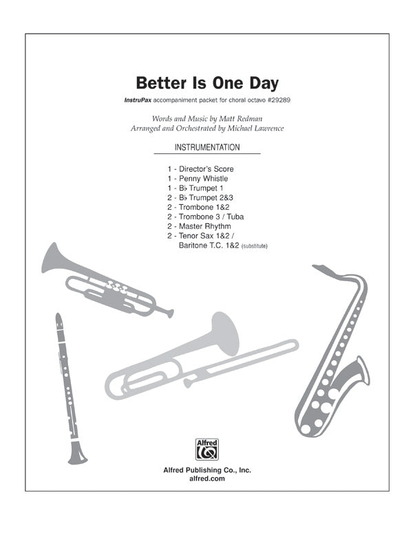 Better Is One Day Cover Image