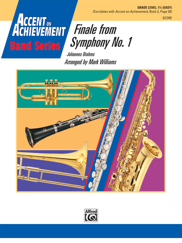 Finale from Brahms's Symphony No. 1: 1st F Horn Sheet Music Preview