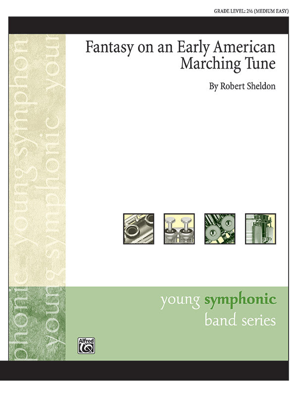 Fantasy on an Early American Marching Tune: 1st B-flat Clarinet Sheet Music Preview