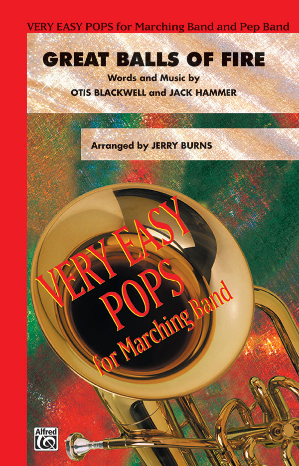 Great Balls of Fire: E-flat Baritone Saxophone Sheet Music Preview