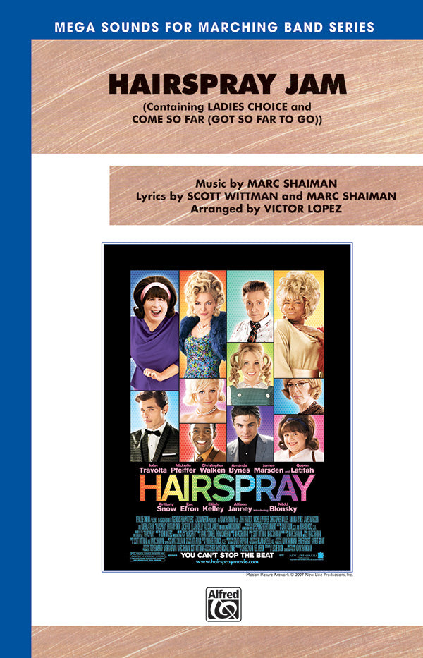 Hairspray Jam: Quad-Toms Sheet Music Preview