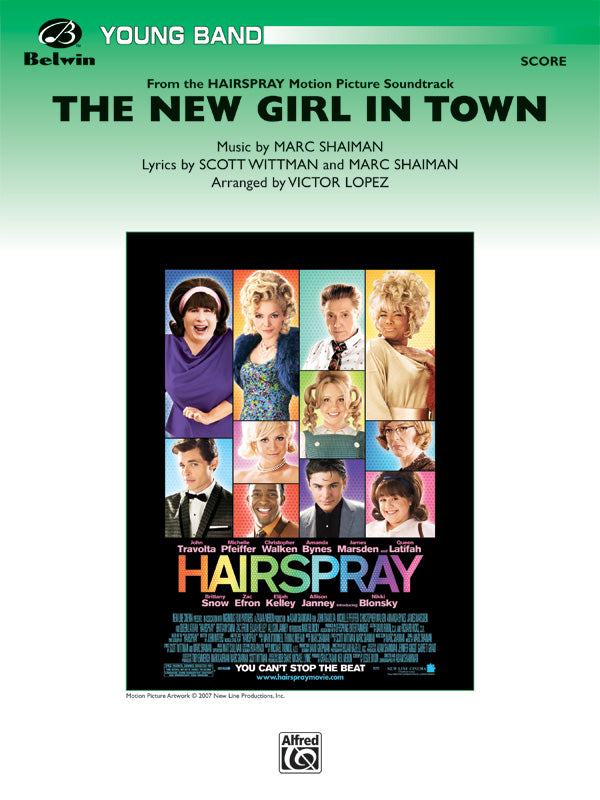 The New Girl in Town: 3rd Percussion Sheet Music Preview