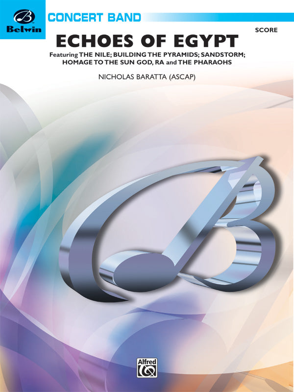 Echoes of Egypt: 3rd B-flat Clarinet Sheet Music Preview