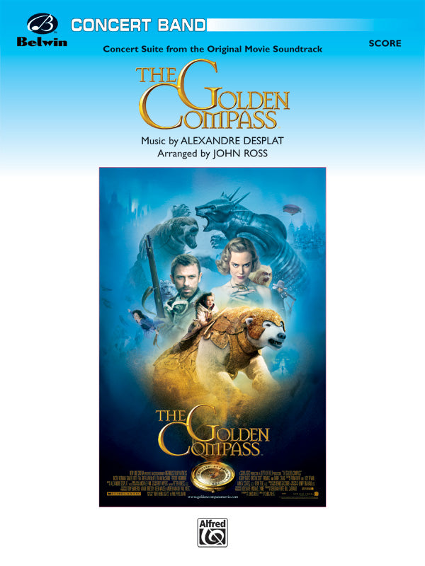 The Golden Compass: (wp) B-flat Baritone B.C. Sheet Music Preview