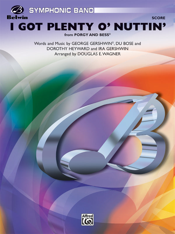 I Got Plenty o' Nuttin': (wp) B-flat Baritone B.C. Sheet Music Preview