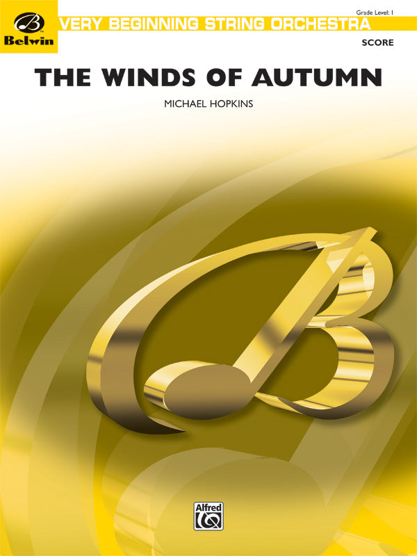 The Winds of Autumn: 1st Violin Sheet Music Preview
